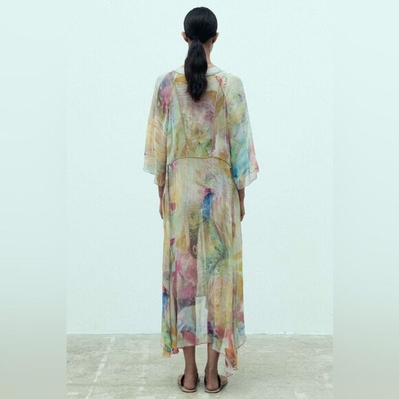 ZARA PRINTED DRESS LIMITED EDITION - Picture 12 of 15